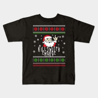 killswitch engage santa metal Kids T-Shirt